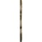 Ekena Millwork Flower Medallion (Canopies up to 6 1/4"), 29"OD x 3 5/8"ID x 1 3/8"P, Mississippi Mud Crackle CM29FWMMC - alternate 4